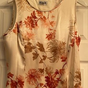 Kasper Size 12 Women’s sleeveless top (lined)